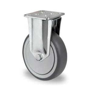 Cascoo Bockrolle TPE | 100 mm - 100 kg | Kugellager