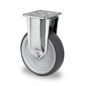 Cascoo Bockrolle TPE | 100 mm - 100 kg | Gleitlager
