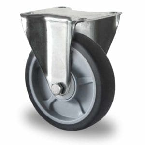Cascoo Bockrolle TPE | 100 mm - 130 kg | Kugellager