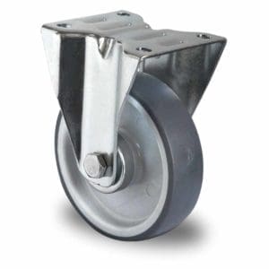 Cascoo Bockrolle TPE | 100 mm - 100 kg | Rollenlager