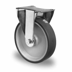 Cascoo Bockrolle TPE | 200 mm - 200 kg | Rollenlager